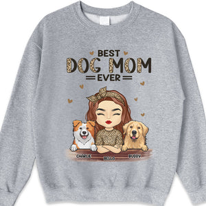 Best Fur Mom Ever - Dog & Cat Personalized Custom Unisex T-shirt, Hoodie, Sweatshirt - Mother's Day, Birthday Gift For Mom, Pet Owners, Pet Lovers