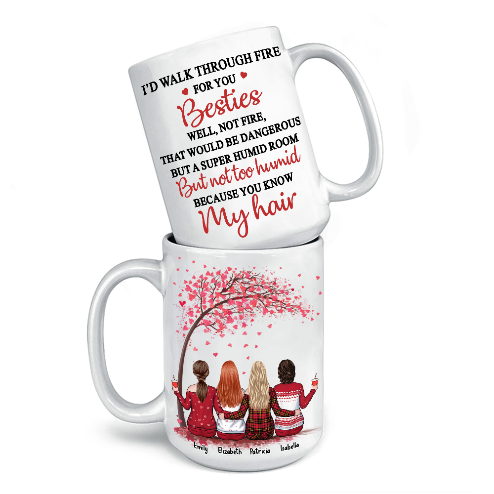 BFF My Bestie Best Friend Coffee Mug | Cute Gift Idea for Best Friend |  CPM733