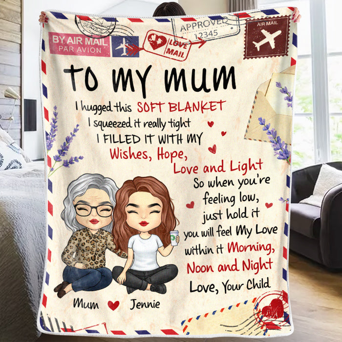 Daughter blanket from mum sale