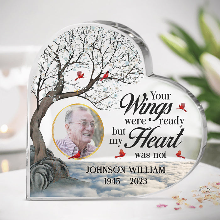 Photo Inserted] Pet Memorial Plaque - Custom Horizontal Acrylic