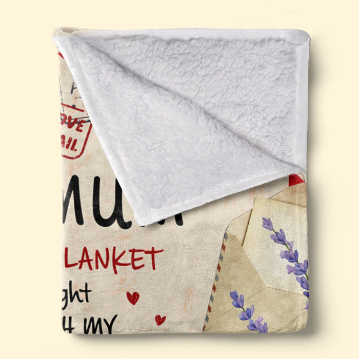 You Will Feel My Love Within It - Family Personalized Custom Blanket - Mother's Day, Birthday Gift For Mom From Daughter