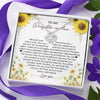 You Are Truly The Answer - Family Love Knot Necklace - Gift For Daughter-In-Law