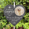 Personalized Memorial Garden Slate & Hook - Cemetery Decorations For Grave, Dog Memorial Gifts, Pet Memorial Stones, Loss Of Dog Sympathy Gift, Dog Memorial Stone