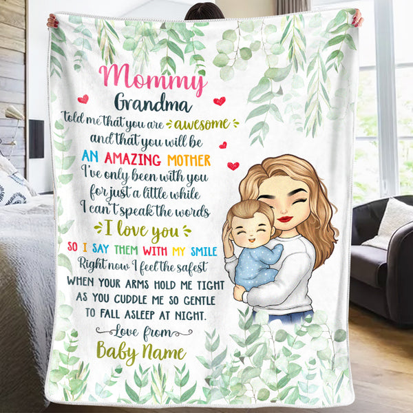 My Dear Mom I Need To Say I Love You - Family Personalized Custom Blan -  Pawfect House ™