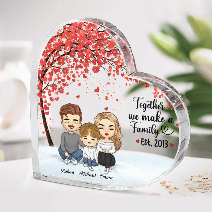 Acrylic Heart Plaque,daughter And Son Gifts For Great Mom