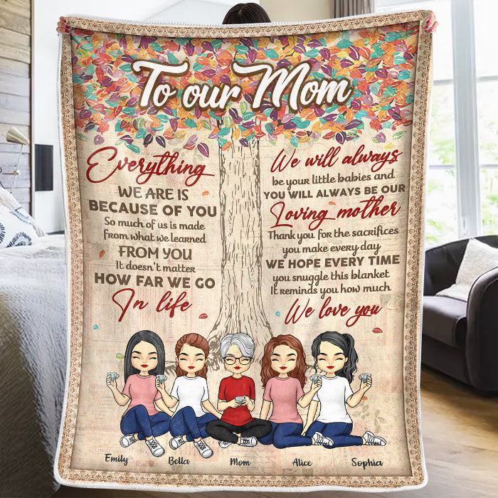 Gifts for Mom, Christmas Birthday Gifts for Mom from Daughter, Mother  Daughters Blankets Gift Ideas, Mom Blanket(Size:50x60) 