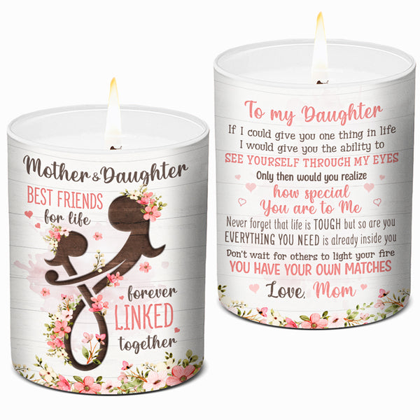 Personalized Mothers Day Candle  Gift for Mom from Daughter – The