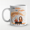 Like Mother Like Daughter - Family Personalized Custom Mug - Mother's Day, Birthday Gift For Mom From Daughter