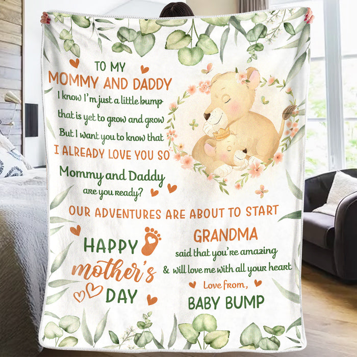 Personalized Mama Bear Blanket, Mom Blanket, Custom Names Soft Cozy Fleece  Blankets, Gift for Mom, Grandma, Mother's Day Gift - Stunning Gift Store