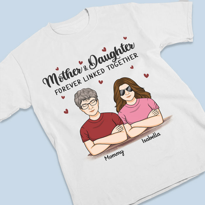 Like Mother Like Daughters - Family Personalized Custom Unisex T-shirt, Hoodie, Sweatshirt - Mother's Day, Birthday Gift For Mother From Daughters