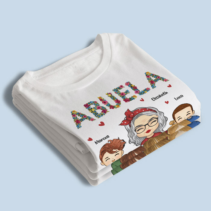 Just Call Me Granny - Family Personalized Custom Unisex T-shirt, Hoodie, Sweatshirt - Mother's Day, Birthday Gift For Grandma