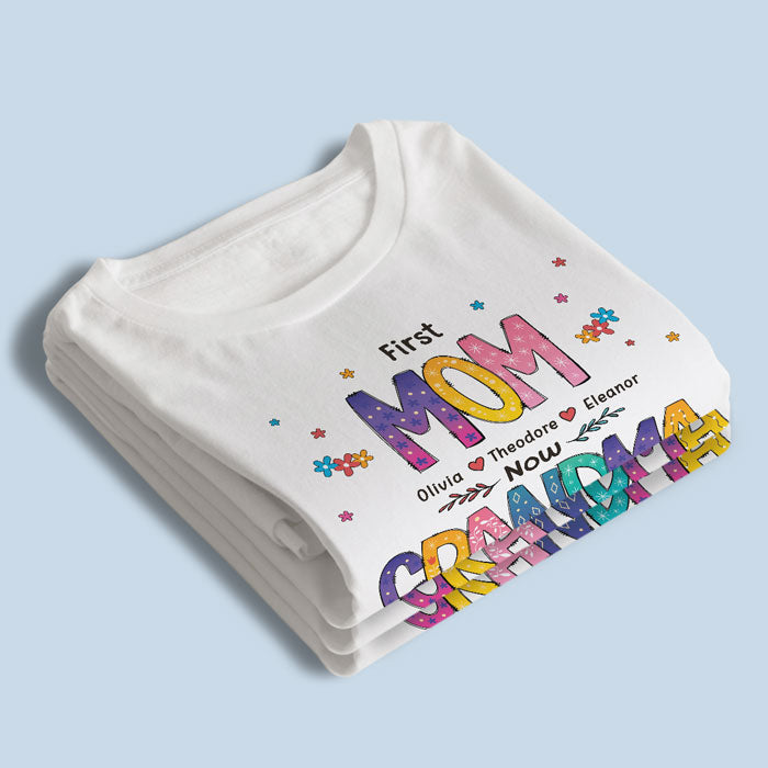 A We Are All Around You - Family Personalized Custom All-Over Printed T-Shirt - Mother's Day, Birthday Gift for Grandma, M - Pawfect House