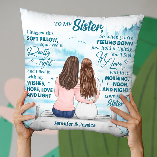 We're Sisters Forever - Bestie Personalized Custom Pillow (Insert Incl -  Pawfect House ™