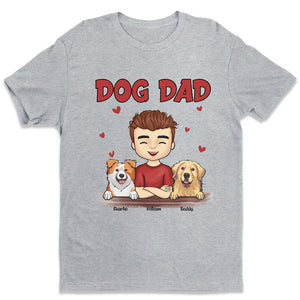 World's Best Fur Dad - Dog & Cat Personalized Custom Unisex T-shirt, Hoodie, Sweatshirt - Gift For Pet Owners, Pet Lovers