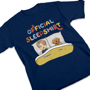 Fur Babies Official Sleepshirt - Dog & Cat Personalized Custom Unisex T-shirt, Hoodie, Sweatshirt - Gift For Pet Owners, Pet Lovers