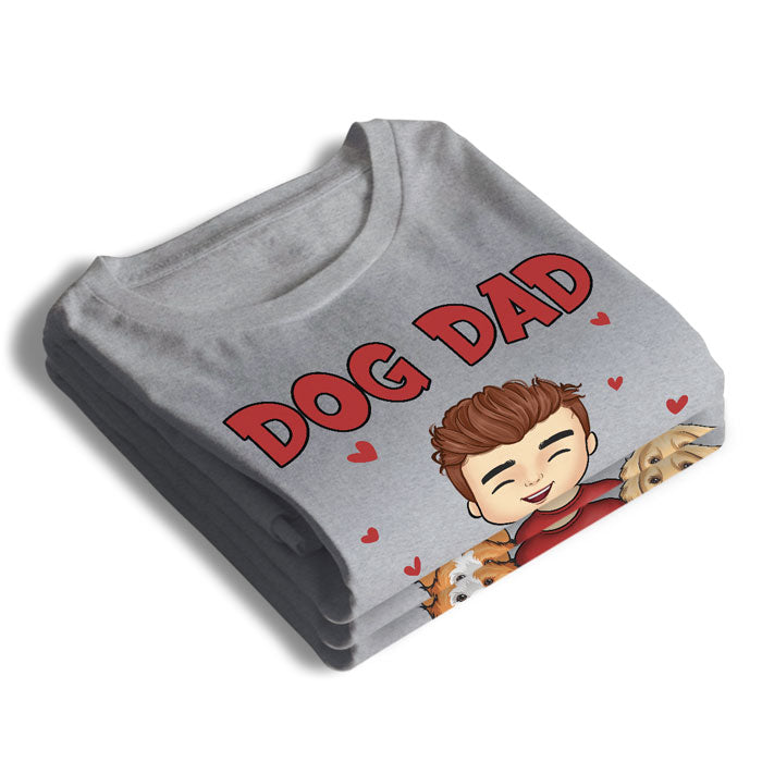 World's Best Fur Dad - Dog & Cat Personalized Custom Unisex T-shirt, Hoodie, Sweatshirt - Gift For Pet Owners, Pet Lovers