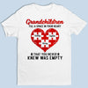 Grandchildren Fill A Space In Your Heart - Family Personalized Custom Unisex T-shirt, Hoodie, Sweatshirt - Mother's Day, Birthday Gift For Grandma