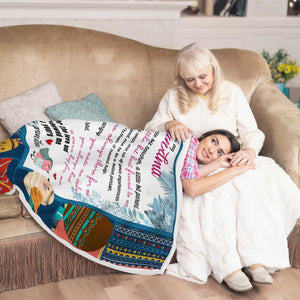 You're A Little Bit Best Friend To Me - Family Blanket - New Arrival, Christmas Gift For Grandma From Grandson