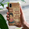 Dans un monde de rats de bibliothèque, devenez un dragon de livres ! Coque de téléphone personnalisée