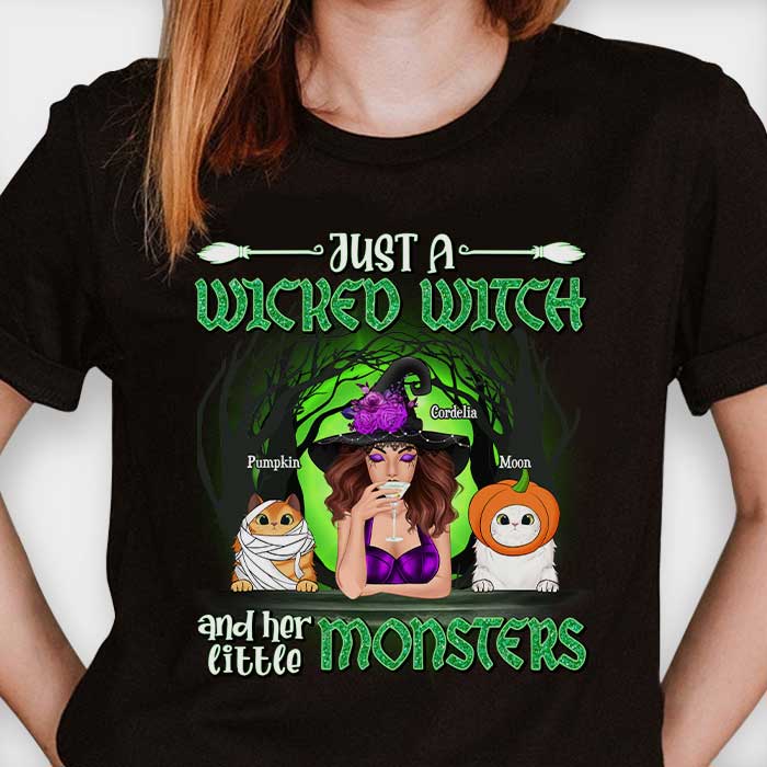 Cheap Witches Pumpkin T Shirt Womens, Gifts For Halloween Lovers