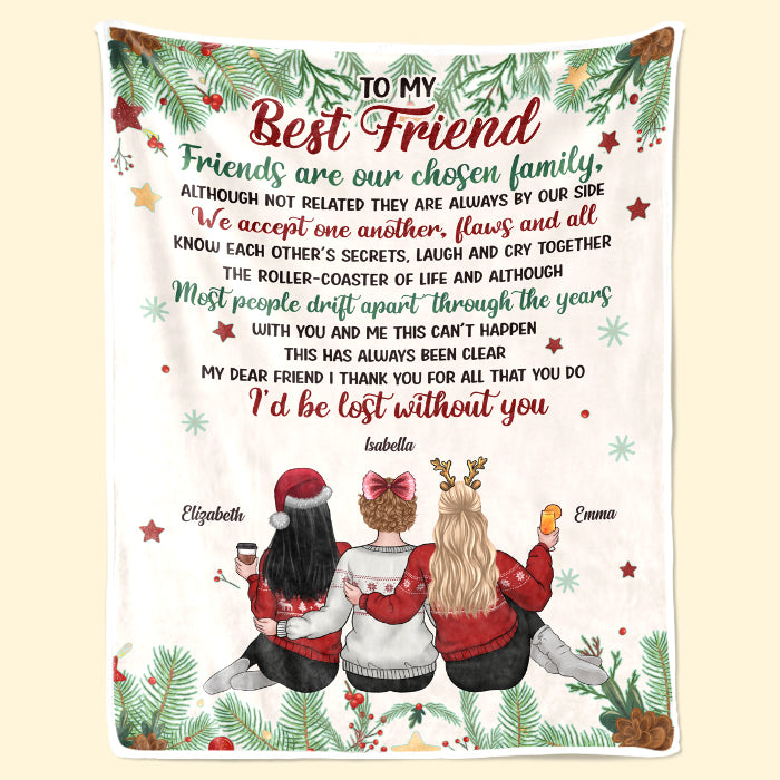 Best Friend Blanket, Christmas Gift, Thank You Gift For Friend, Pick Me Up  Gifts For Besties, To My - Yahoo Shopping