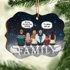 We Miss You More Than Anything - Memorial Personalized Custom Ornament - Wood Benelux Shaped - Sympathy Gift, Christmas Gift For Family Members