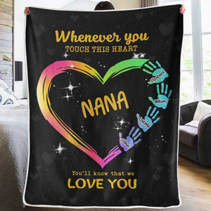 You’ll Know That We Love You - Personalized Custom Blanket - Gift For Grandma, Grandparents, Christmas Gift