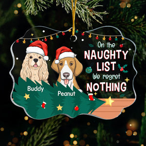 I've Been A Very Good Cat/Dog This Year - Personalized Custom Benelux Shaped Acrylic Christmas Ornament - Upload Image, Gift For Pet Lovers, Christmas Gift