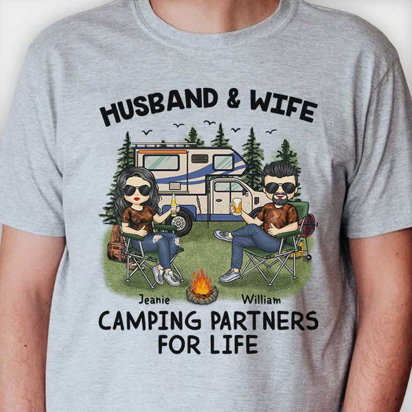 couples camping shirts