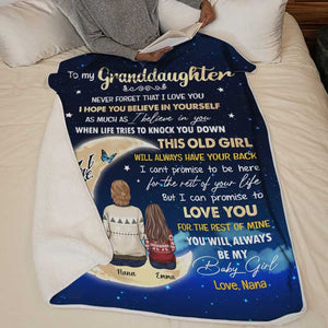 Family tee granddaughter discount blanket