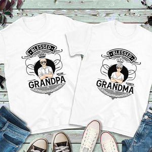 Grandma & Grandpa Christmas Pajamas. Custom Grandparents 