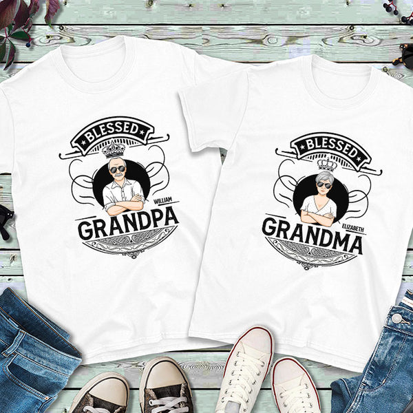 Gramps and Gramp's Little Helper- Matching t shirts for Grandpa and Me –