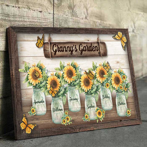 Grandma's Kitchen Solid-Faced Canvas Print