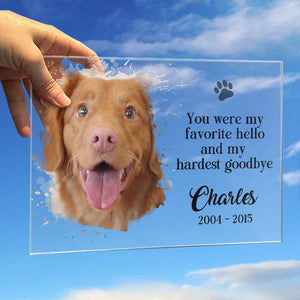 If Love Alone Could Have Kept You Here, You Would Have Lived Forever - Upload Image - Personalized Acrylic Plaque