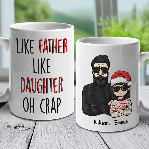 Like Mother Like Daughter, Personalized Coffee Mug, Mother's Day Gifts -  PersonalFury