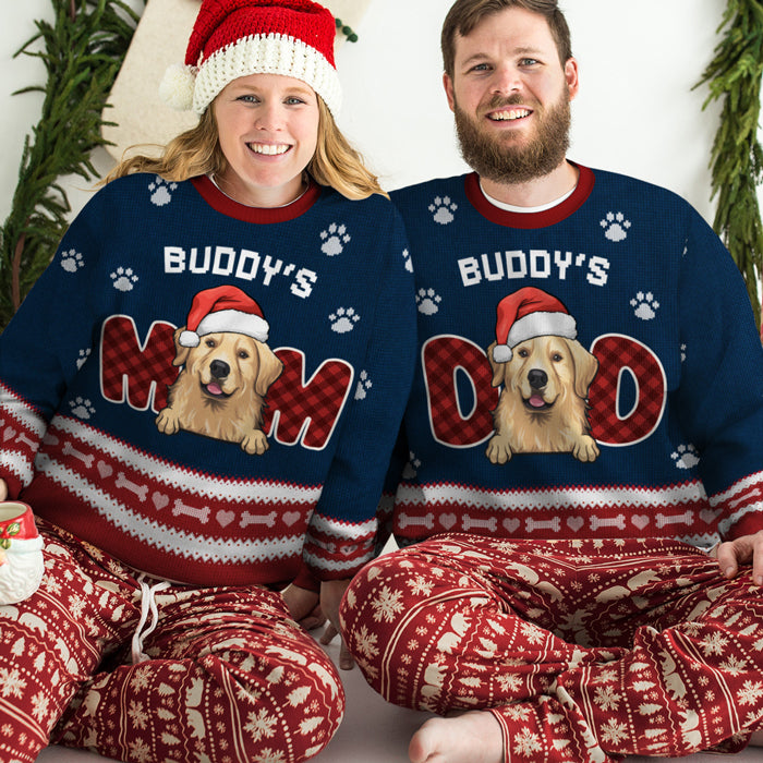 Dog matching christmas jumper sale