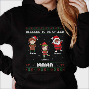 Blessed To Be Called Grandma - Personalized Unisex Sweatshirt, T-shirt, Hoodie