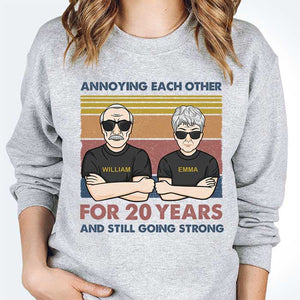 Annoying Each Other And Still Going Strong - Personalized Unisex T-shirt, Hoodie, Sweatshirt