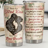 I Just Want To Be Your Last Everything Forever And Always - Personalized Tumbler - Gift For Couple, Husband Wife, Anniversary, Engagement, Wedding, Marriage Gift