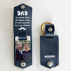 You Don't Have Ugly Children - Personalized PU Leather Keychain - Upload Image, Gift For Dad