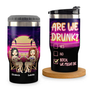 Keeping Each Other Sane - Personalized Can Cooler - Gift For Bestie