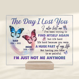 A Huge Part Of My Life - Personalized Acrylic Plaque - Memorial Gift, Sympathy Gift