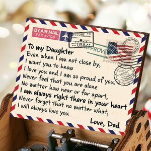 I'm Always Right There In Your Heart - Dad To Daughter, Music Box.