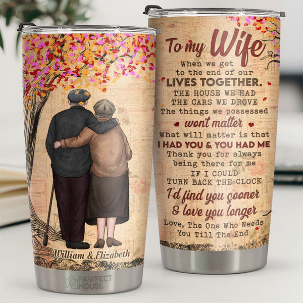 Pawfect House 20oz Tumbler - Thank You For Standing By My Side - Stain