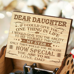 You Are So Special To Me - Dad To Daughter, Music Box.
