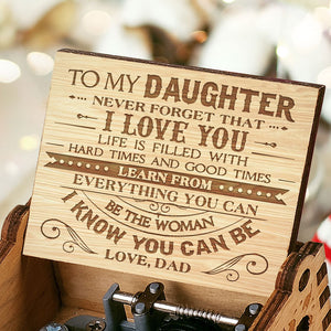 Being The Woman I Know You Can Be - Dad To Daughter, Music Box.