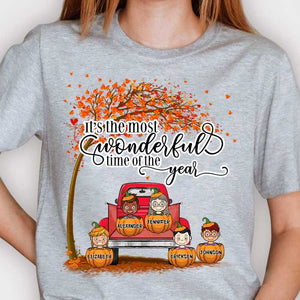 Some Little Pumpkins For The Most Wonderful Time of The Year - Personalized Unisex T-Shirt, Halloween Ideas..