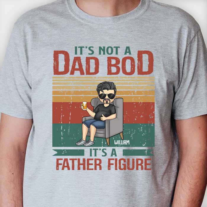 C'est une figure paternelle - Cadeau pour papa, grand-père - T-shirt unisexe personnalisé, sweat à capuche