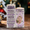 You're The Best - Personalized Candle Holder - Upload Image, Memorial Gift, Sympathy Gift