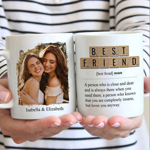 You Always Make Me Smile - Upload Image, Gift For Besties - Personalized Mug.